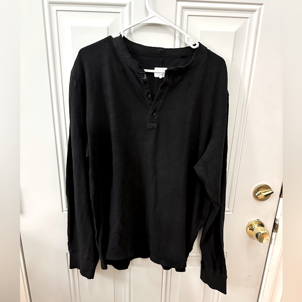 Rag And Bone Classic Henley Xxl